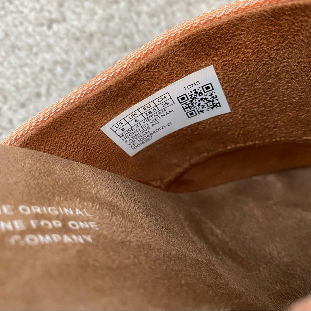 TOMS Cork Wedge Sandals 8 - Picture 7 of 9